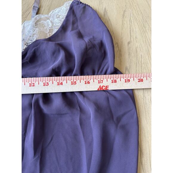 Victoria's Secret Y2K Purple Babydoll Lace Sheer Lingerie Plus Size XL - Picture 7 of 11